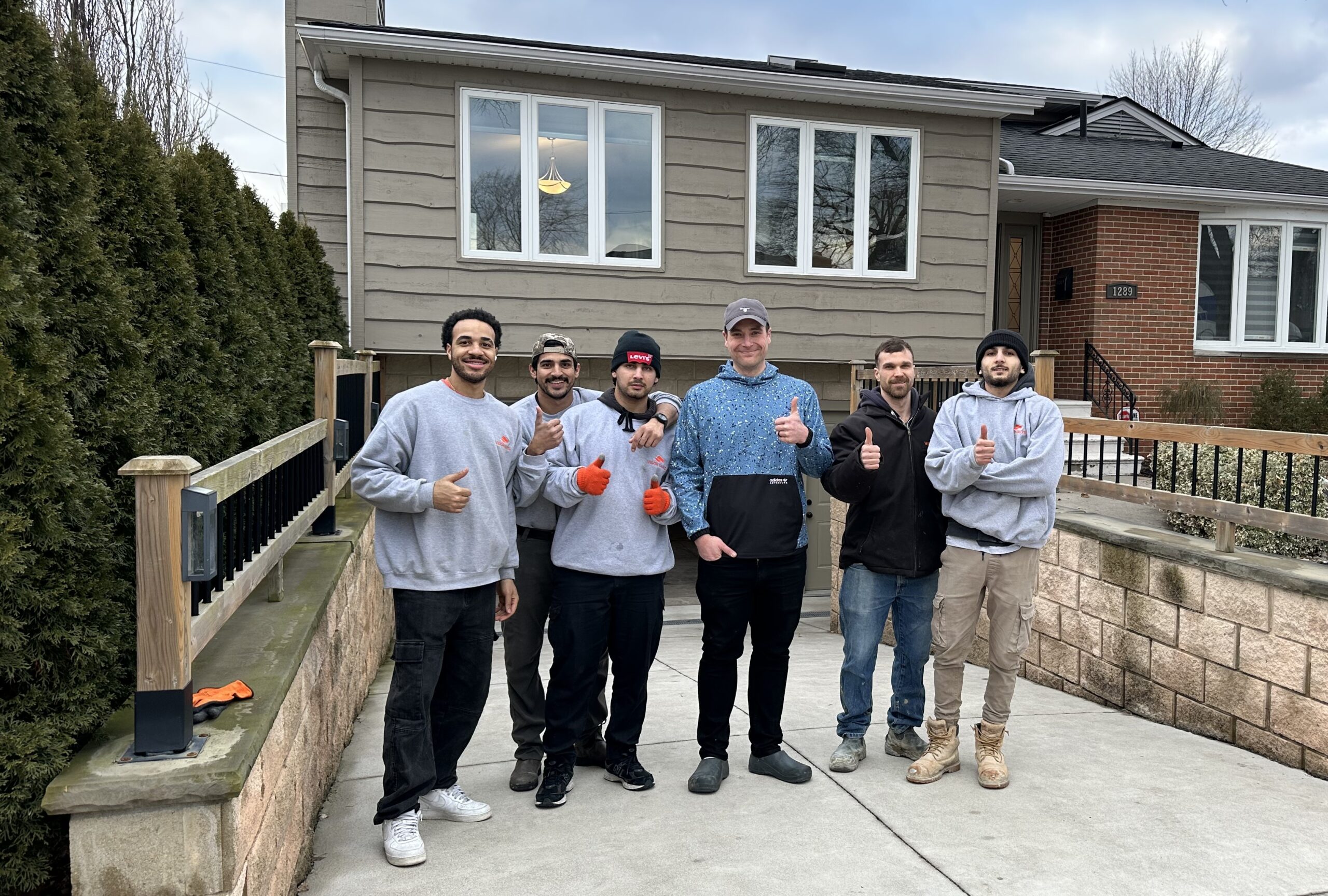 Happy clients after working with Visor Guys.
